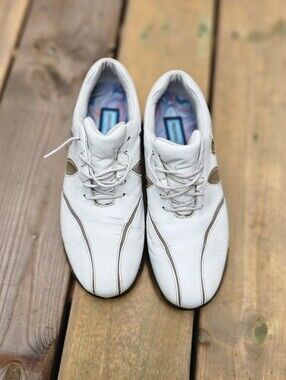 Dryjoys White Athletic Golf Shoes - Lightweight Comfort